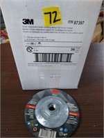 (10) 3M Silver 4-1/2" Grinding Wheels 87397