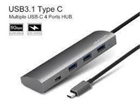 UH3047C1 SuperSpeed USB 3.0 4-Port Aluminum HUB