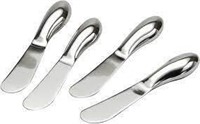 Stainless Steel Cheese Spreaders (Set of 4)