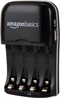 AmazonBasics Ni-MH AA & AAA Battery Charger With