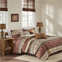 Madison Park Taos Full/Queen Size Quilt Bedding