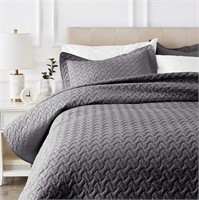 AmazonBasics Oversized Quilt Coverlet Bed Set - Kg