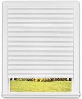 Pleated Paper Shade White, 36” x 72”, 6-Pack