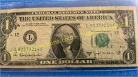 Joseph Barr one dollar note