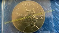 2000 republic of Liberia $10 coin