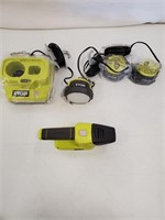 RYOBI 18V LED FLASHLIGHT AND LIGHTING KIT