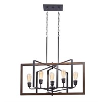 HOME DECORATORS 5 LIGHT CHANDELIER