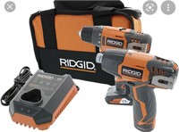 RIDGID 12V 2 SPEED DRILL/DRIVER AND IMPACT DRIVER