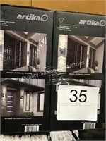 (2) ARTIKA WALL MOUNT LIGHT FIXTURES