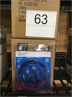 8 CTN (40) 3FT CAT 5E PATCH CORDS