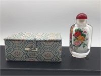 Fine Reversed Painted Glass Snuff Bottle
