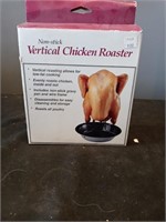 Vertical chicken roaster