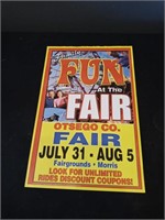 Fair poster