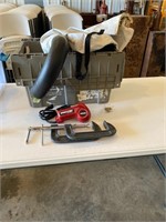Blower bagger C clamps and more
