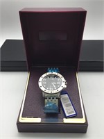 Seiko W/R 10 Bar 100M Red Dial Watch
