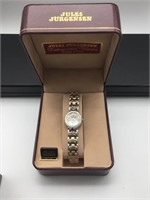 Beautiful Jules Jurgensen Genuine Diamond Watch
