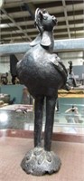 CAST METAL TURKEY  11"