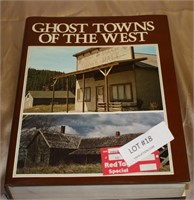 GHOST TOWNS OF THE WEST HARDBACK BOOK
