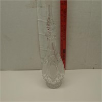 Heavy Crystal Decanter/Mint Condition