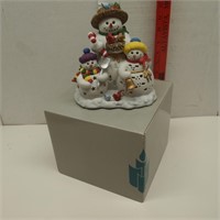 Partylite Snowman Candle Figurine