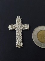 Pendentif croix en argent 925