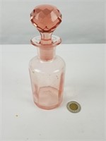 Flacon de parfum en verre moulée Barracat ou Bayel
