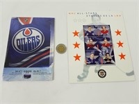 Cartes postales port payé de hockey/LNH Oilers