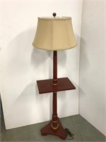 Chinese style red floor lamp