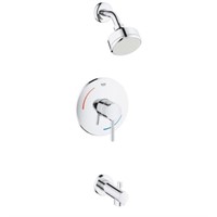 GROHE Concetto Chrome Tub And Shower Trim Package