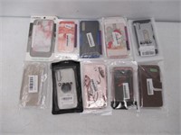 Lot of (10) Assorted Cell Phone Cases