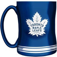NHL Toronto Maple Leafs Sculpted Mug, 14-Ounce