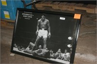 Ali - Liston 1965 Photo, approx. 27x39"