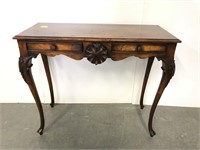 Beautiful two drawer wall table