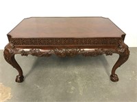 Spectacular Chippendale style coffee table
