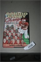 Autographed Nebraska Football Book - Behind Every