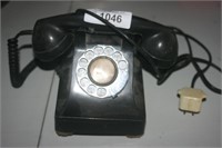 Vintage Black Desk Phone