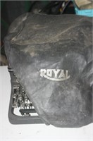 Vintage Royal Typewriter w/glass keys