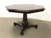 Hickory Chair Co. octagon mahogany table