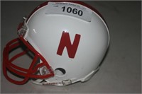 New Nebraska Mini Football Helmet
