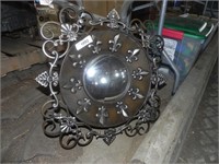 Decorative Metal - Mirror Wall Hanging