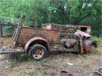 VINTAGE 1940'S FORD FIRE TRUCK