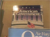 3 Books - Am. Government, Air Force One & History
