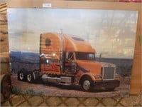 2000 Freightliner Display on Foam Board