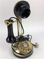 Antique Brass Rotary Phone