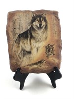 Al Agnew "Enduring Sprits" Wolf Art w/ COA