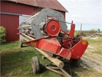 MF 20' Grain Platform w/ Cart