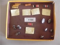 Vintage WWII Medals & Buttons