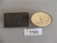 Vintage Winchester Repeating Arms Belt Buckle