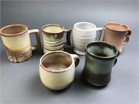 6 FRANKOMA Ceramic Mugs