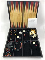Chinese Checkers & Backgammon Set